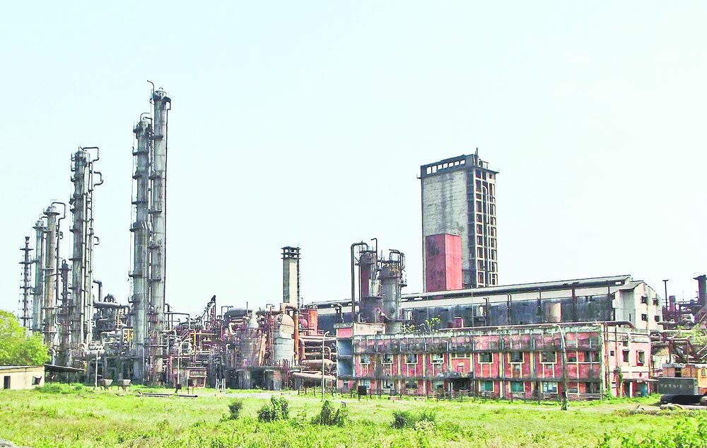 हरित क्रांति लाने वाला पूराना सिंदरी खाद कारखाना